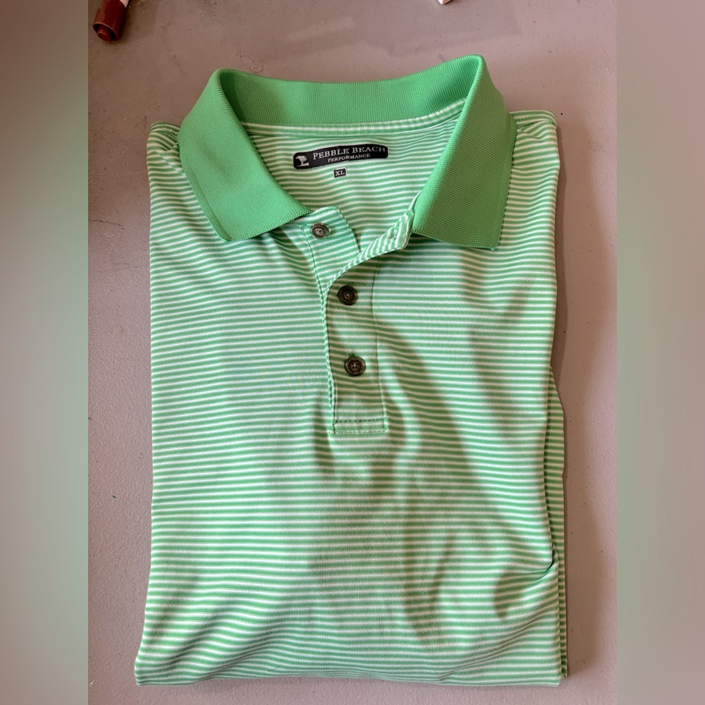 Pebble Beach golf‎ polo. (M8)